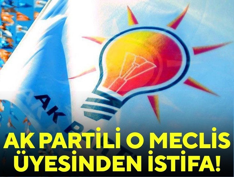 O meclis üyesi AK Parti'den istifa etti