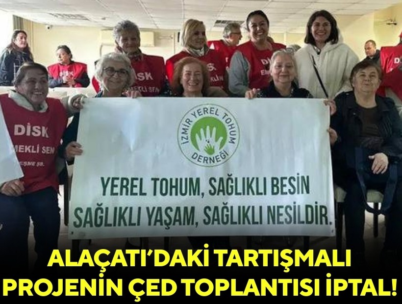 Alaçatı’daki tartışmalı otelyat limanı projesinde ÇED toplantısı iptal edildi