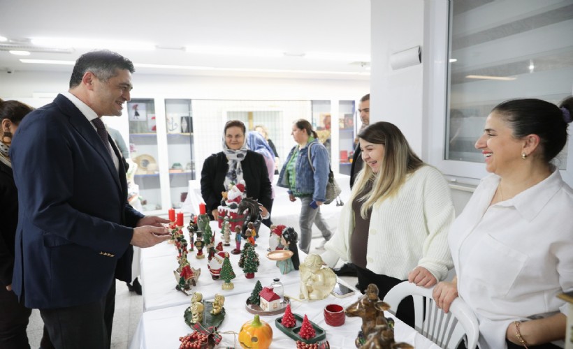 Aliağa Tüpraş Halk Eğitimi Merkezi’nden yeni yıl sergisi