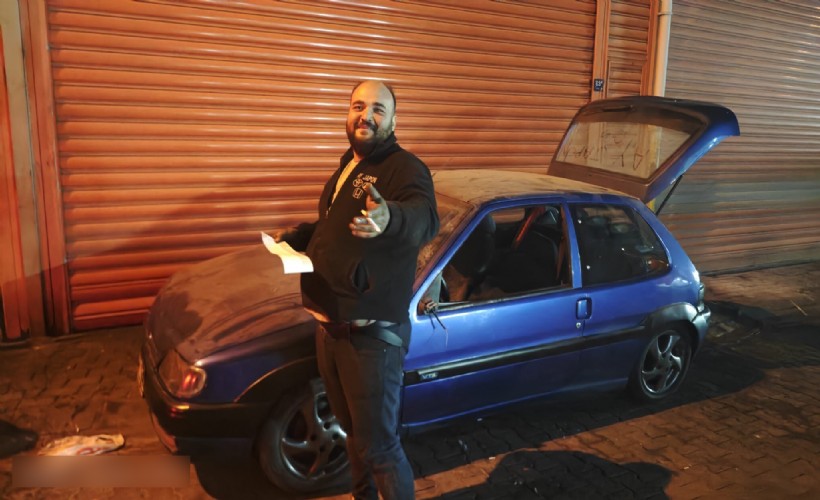 Aydın'da abartı egzozlu otomobilin sürücüsüne ceza