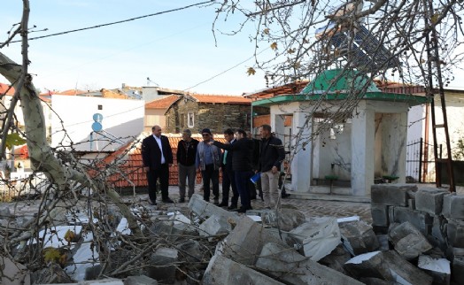 Başkan Çiçek'ten Efemçukuru'nda inceleme