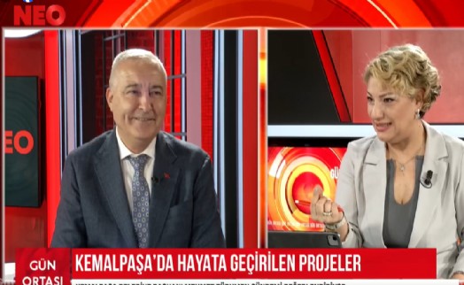 Başkan Türkmen NEO TV'de konuştu: 'Vatan sevgisiyle çalışıyorum'
