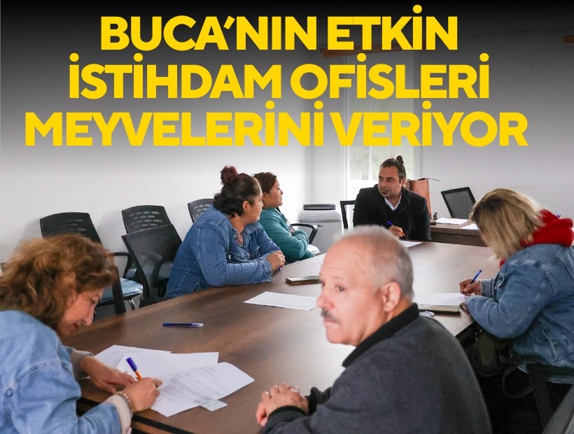 Buca Belediyesi’nden istihdama 'etkin' katkı