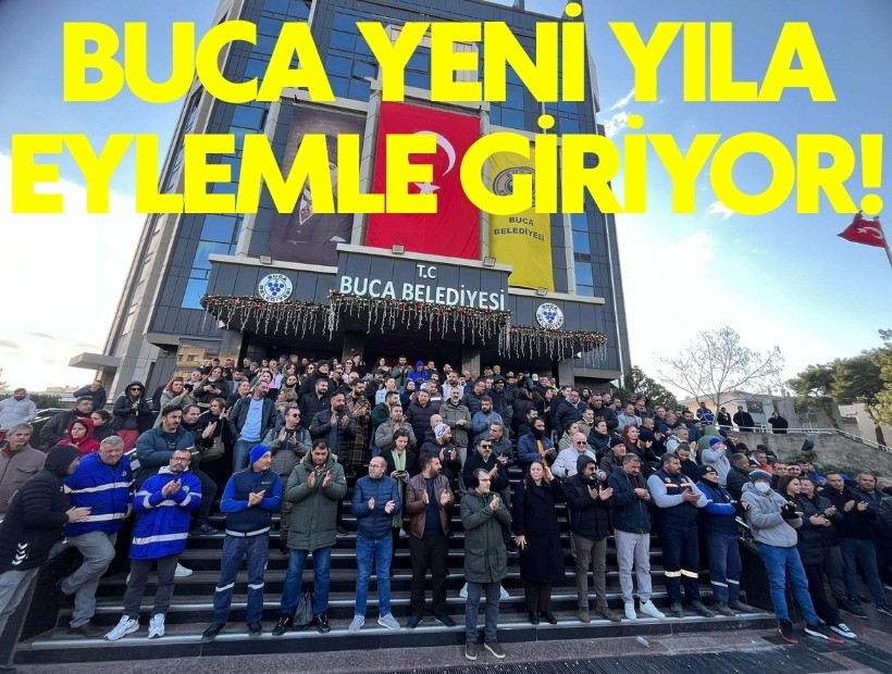Buca yeni yıla eylemle giriyor: Belediyede tüm ana birimler iş bıraktı!