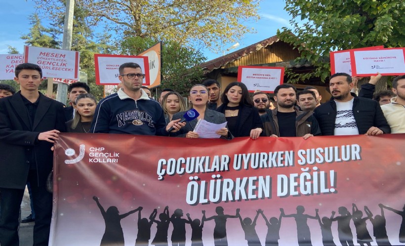 CHP İzmir'in gençleri MESEM’ler için ses yükseltti