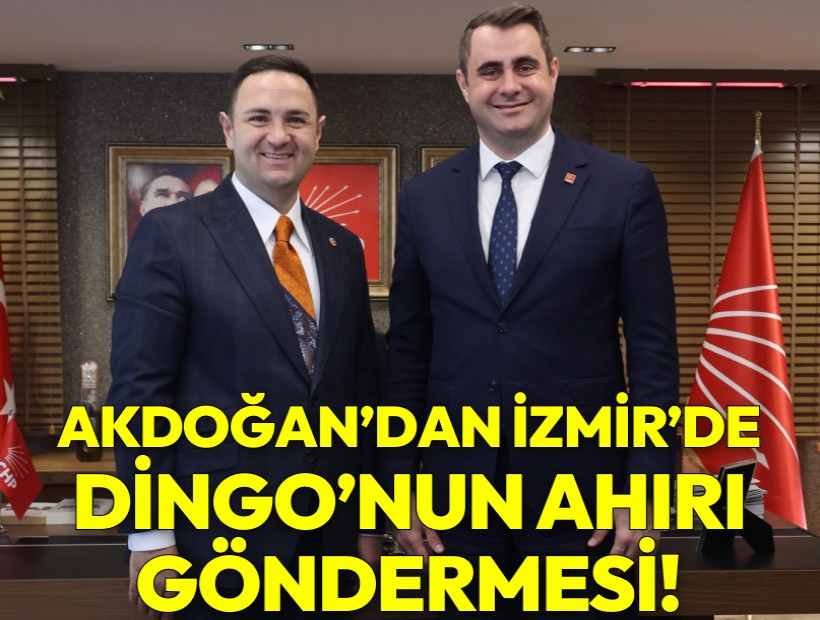 CHP'li Akdoğan'dan İzmir'de İmamoğlu kararı değerlendirmesi ve 'Dingo'nun ahırı' göndermesi!