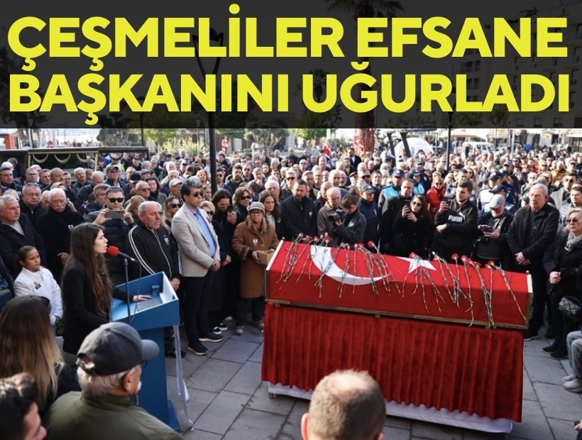 Çeşme efsane başkanını uğurladı: Denizli'den duygusal veda...