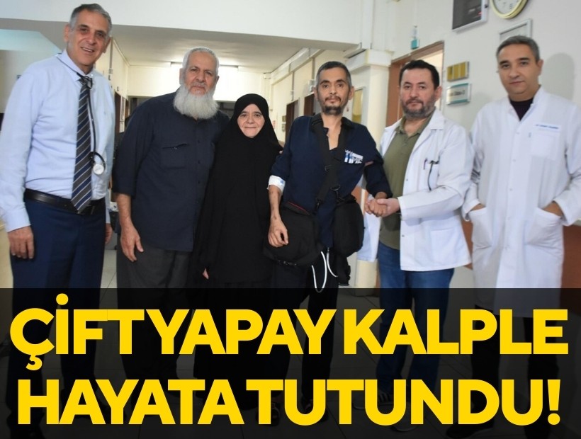 Çift taraflı yapay kalp cihazıyla hayata döndü