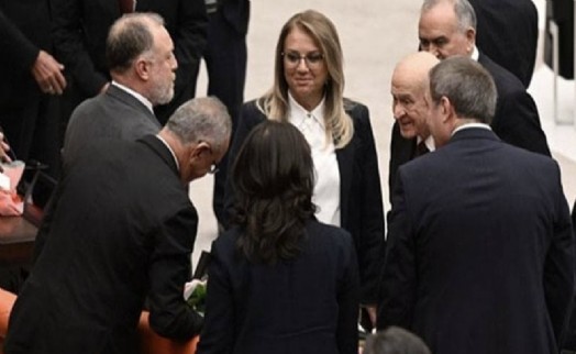 DEM Parti'den MHP'nin komisyon raporuna eleştiri: Bahçeli'nin cesur çıkışları gitti!