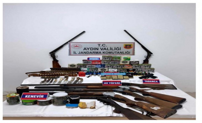 Ev değil cephanelik: 2 şüpheli gözaltında!