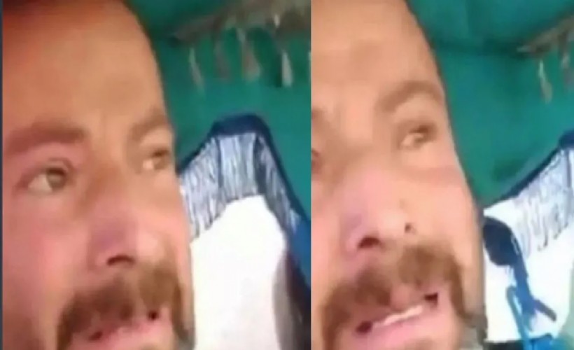 İşten çıkartıldığını söyleyen 5 çocuk babasını belediye önünde kendini yaktı!