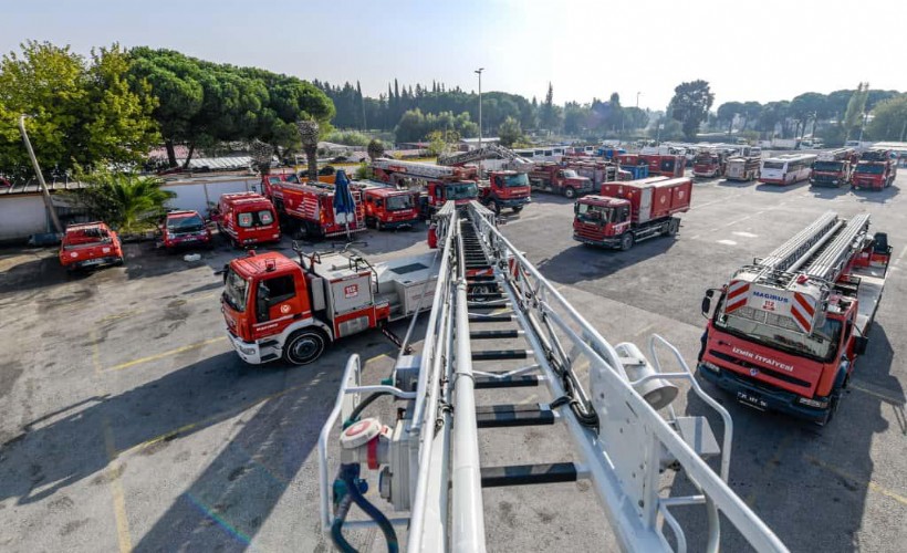 İtfaiye araçlarının bakım üssü: Mekatronik Atölyesi