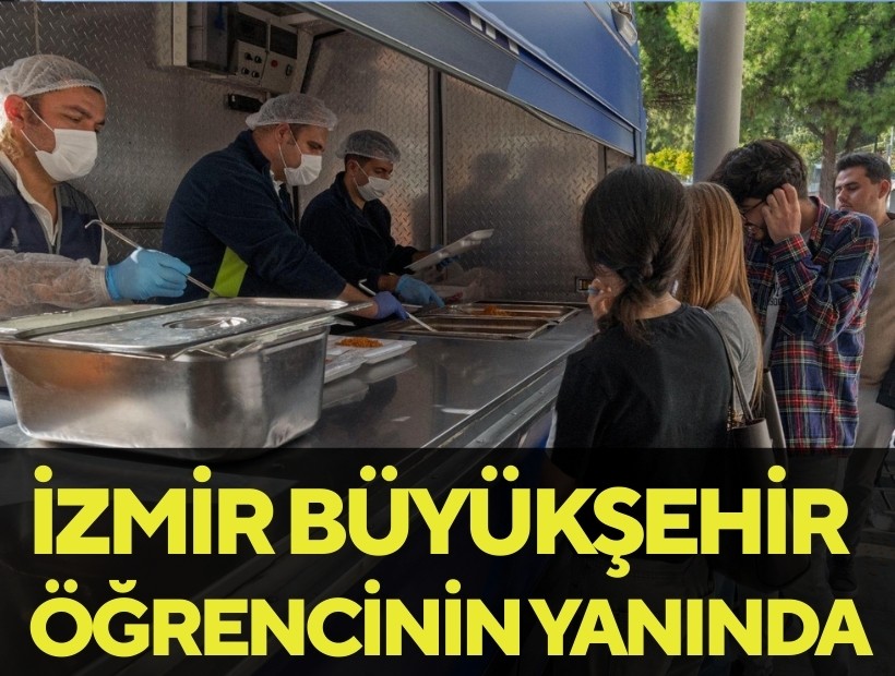 İzmir Büyükşehir öğrencinin yanında