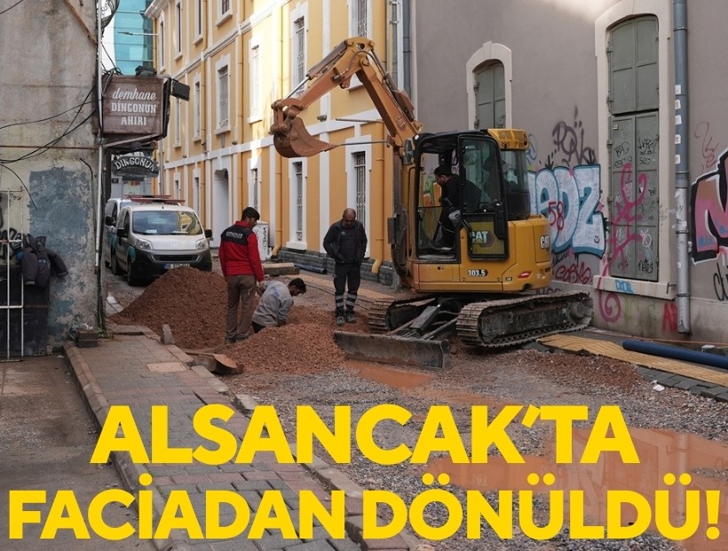 İzmir'de ucuz atlatılan doğal gaz kazası!