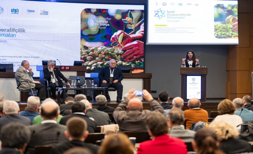 İzmir'de kooperatifçiliğe mercek tutuldu