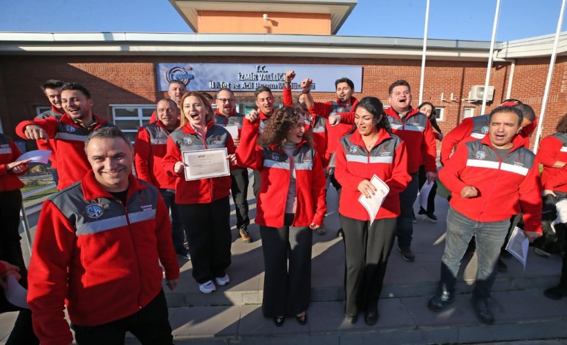 Karşıyaka’nın Arama Kurtarma Ekibi eğitimlerini tamamladı