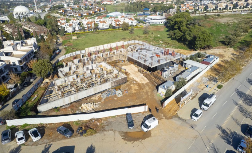 Güzelbahçe Belediyesi Kız Öğrenci Yurdu hızla yükseliyor!