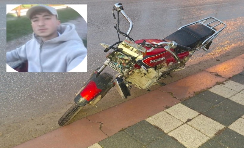 Kontrolden çıkan motosiklet can aldı