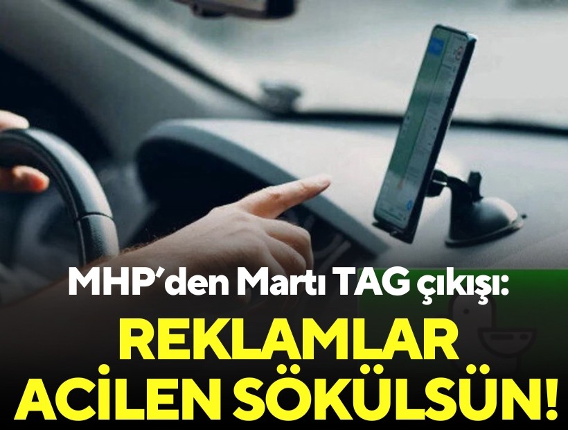 MHP’den Martı TAG çıkışı: Reklamlar acilen sökülsün!