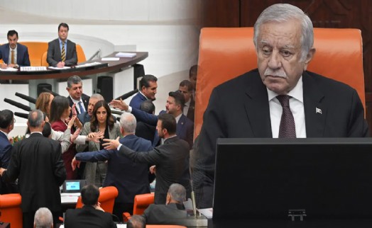 Meclis'te ortalık karıştı! MHP'li Adan'dan, AK Partili Usta'ya: 'Kimi döveceksin?'