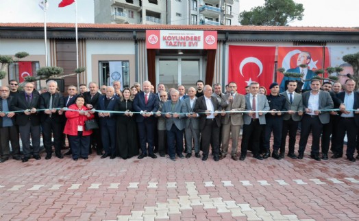 Menemen'de Koyundere Taziye Evi hizmete açıldı