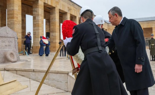 Milli Şef İsmet İnönü vefatının 52. yılında Anıtkabir'de anıldı