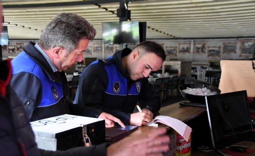 Narlıdere'de eğlence mekanlarına yılbaşı denetimi