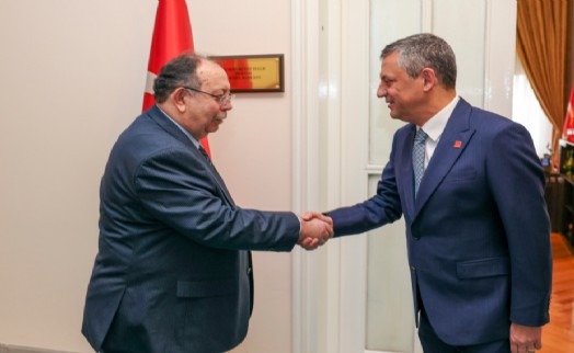 Özgür Özel, YSK Başkanı Ahmet Yener ile bir araya geldi