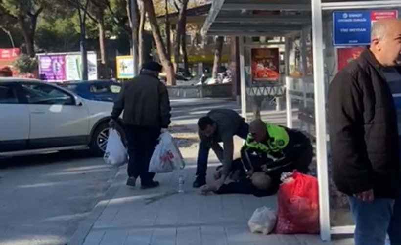 Polisin ilk yardım müdahalesi hayat kurtardı