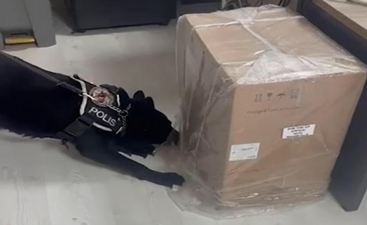 Solunum cihazına gizlenen uyuşturucu ile yakalanan şüpheli tutuklandı