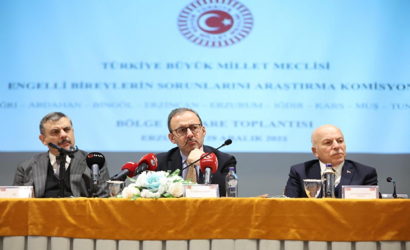 TBMM Engelli Komisyonu Doğu Anadolu için sahada