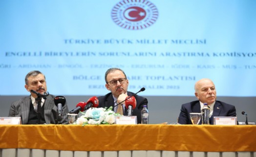TBMM Engelli Komisyonu Doğu Anadolu için sahada