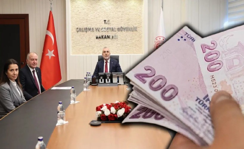 TÜRK-İŞ'in 'asgari ücret' talebi belli oldu: Bakan Işıkhan kapalı zarftaki mektubu okudu!