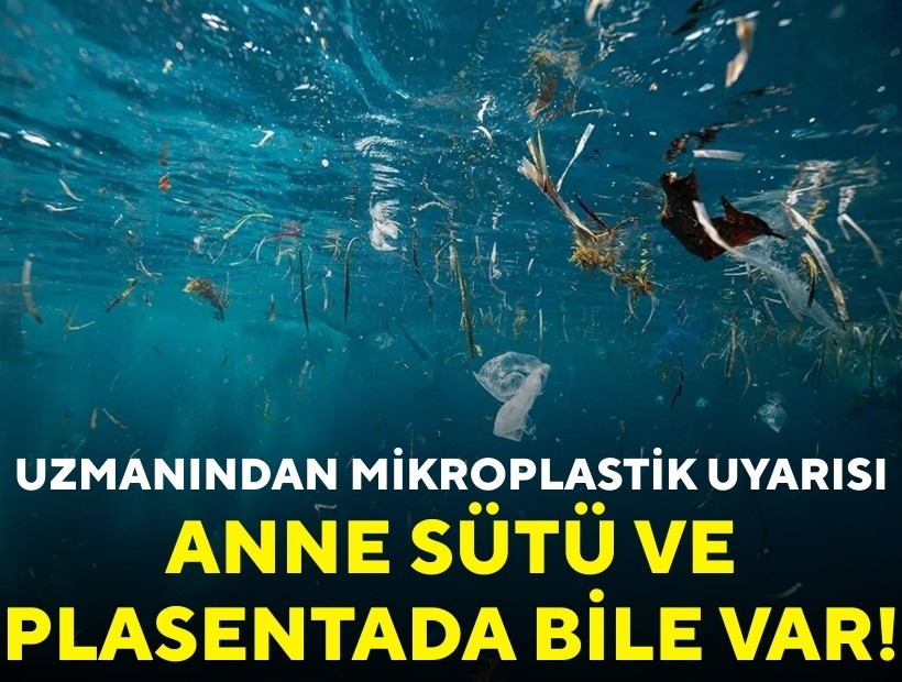 Uzmanından mikroplastik uyarısı: Anne sütü ve plasentada bile var!
