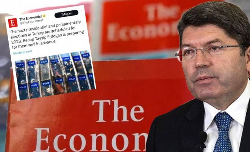 Bakan Tunç'tan The Economist'e tepki: Yalan ve iftiralarla karalama kampanyası!