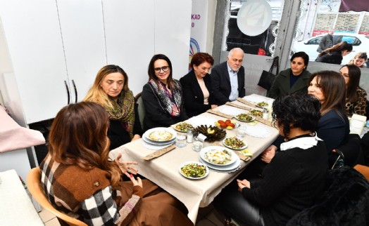 Başkan eşleri Balçova'da buluştu