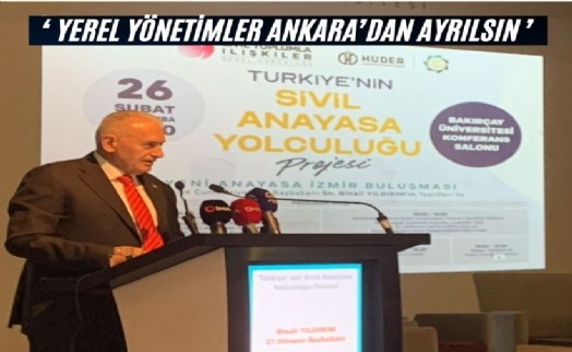 Binali Yıldırım'dan İzmir'de ‘Anayasa değişimi' çağrısı: Erdoğan'ın önü açılsın!
