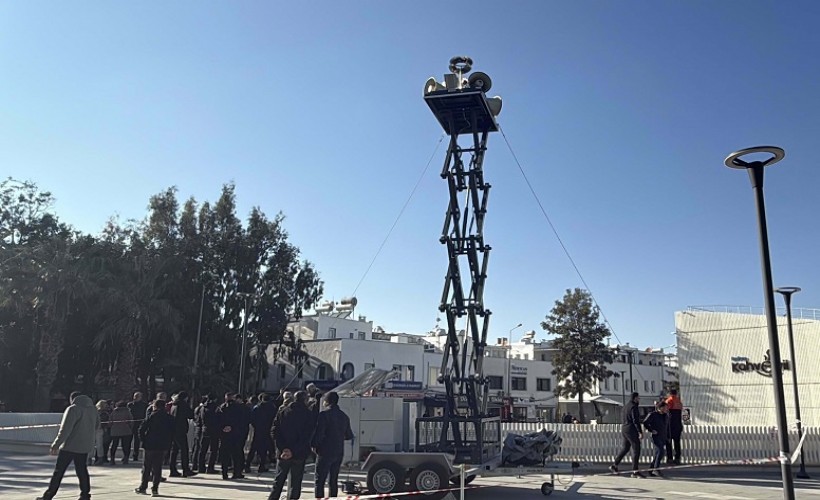 Bodrum'a mobil siren sistemi kuruldu