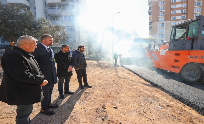 Buca’da asfalt seferberliği