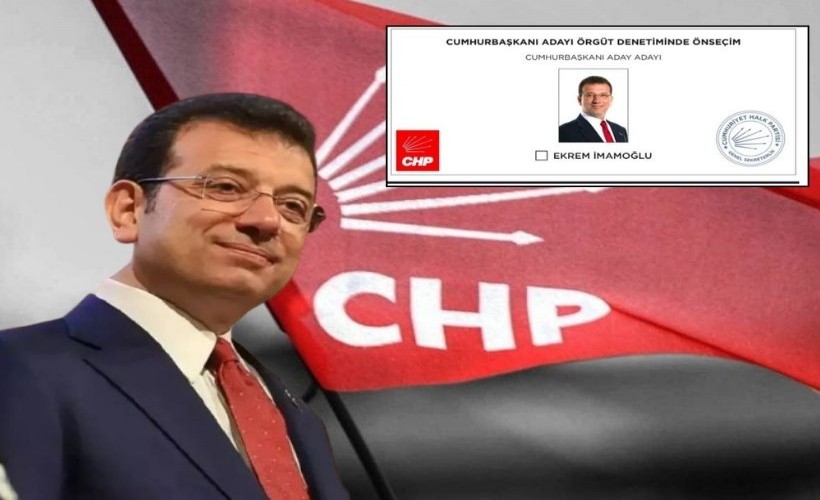 CHP'de oy pusulaları basıldı