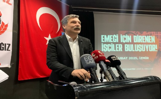 Erkan Baş İzmir'de işçilerle buluştu: Türkiye'de patron iktidarı var!
