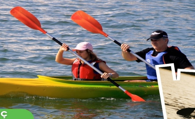 İzmir’in gençleri su sporlarıyla tanışıyor