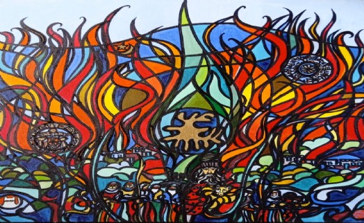 Madımak'ta katledilen 33 aydın için 33 ressam, 33 eser