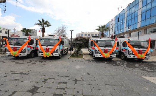 Menderes'in araç filosu güçleniyor