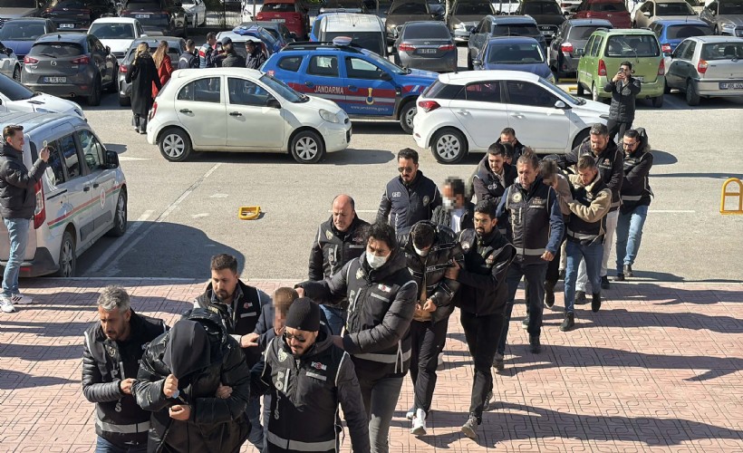 Muğla'da suç örgütüne operasyon; 8 tutuklama