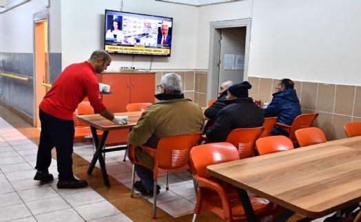 Müyesser Turfan Geçici Erkek Konuk Evi'nin kapıları 24 saat açık