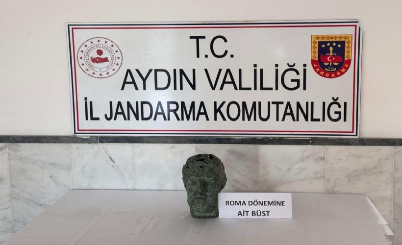 Roma dönemine ait büstü satmak isteyen 2 kişi yakalandı