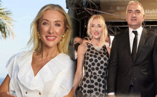 Bakanın eşine tepki yağıyor