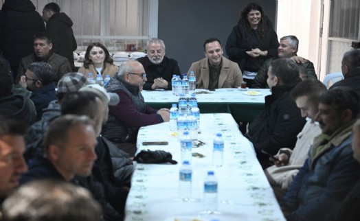 Başkan Eşki sahur buluşmalarına devam ediyor