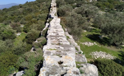 Bergama'da koruma kalkanı: Antik su kemeri kalıntıları bulundu!